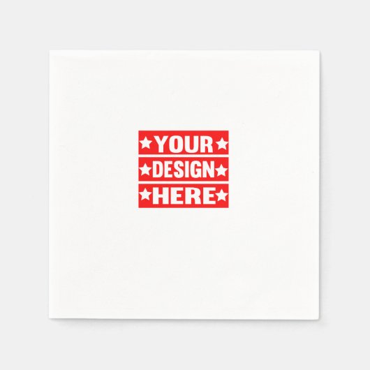 Ihr Design hier individuell Serviette (Vorderseite)