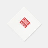 Ihr Design hier individuell Serviette (Ecke)