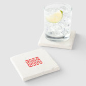 Ihr Design hier individuell Steinuntersetzer (Seitenansicht)