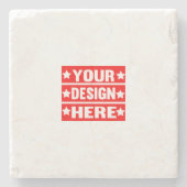 Ihr Design hier individuell Steinuntersetzer (Vorderseite)