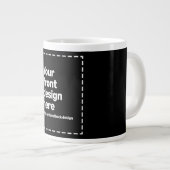 Ihr Design hier Jumbo-Tasse (Vorderseite Rechts)