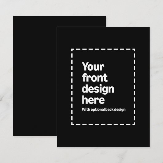 Ihr Design hier Karte (Vorne/Hinten)