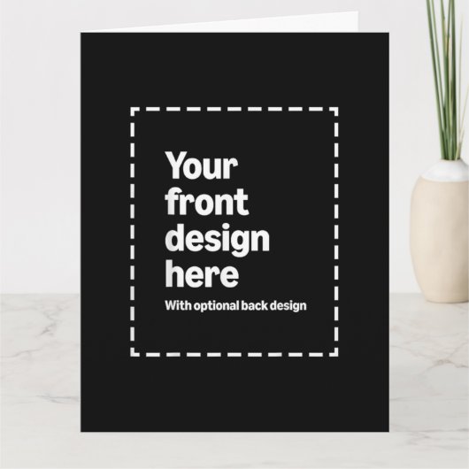Ihr Design hier Karte (Vorderseite)