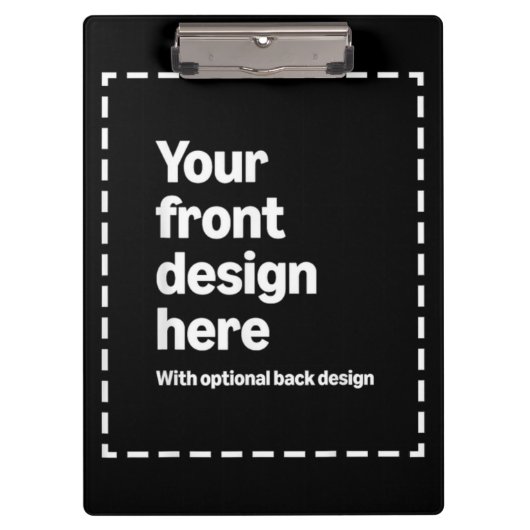 Ihr Design hier Klemmbrett (Vorderseite)