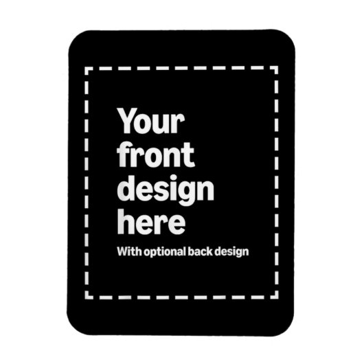 Ihr Design hier Magnet (Vertikal)