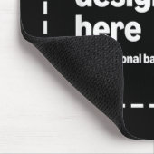 Ihr Design hier Mousepad (Ecke)