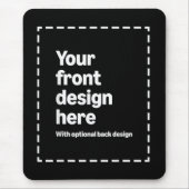 Ihr Design hier Mousepad (Vorne)