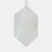 Ihr Design hier - Personalisiert Ornament Aus Glas (Vorderseite Rechts)