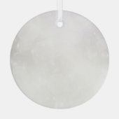 Ihr Design hier - Personalisiert Ornament Aus Glas (Rückseite)