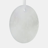 Ihr Design hier - Personalisiert Ornament Aus Glas (Vorderseite Rechts)