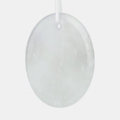 Ihr Design hier - Personalisiert Ornament Aus Glas (Vorderseite links)