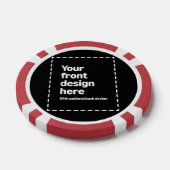 Ihr Design hier Pokerchips (Einzeln)