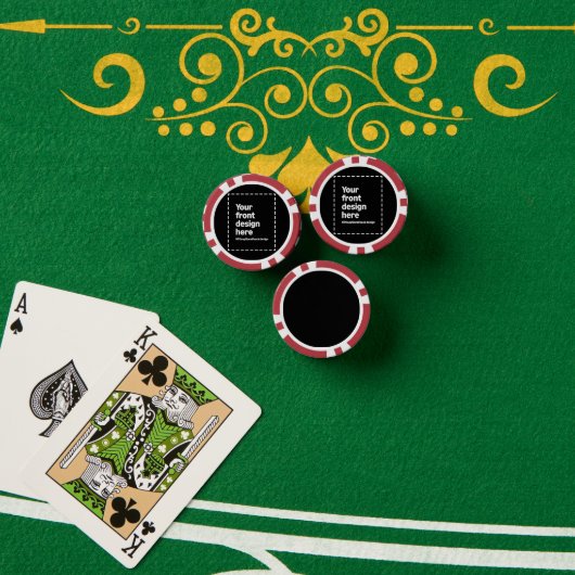 Ihr Design hier Pokerchips (Pokertisch (Stapel))