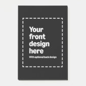 Ihr Design hier Post-it Klebezettel (Vorderseite)