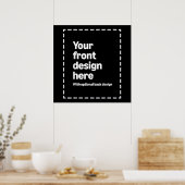 Ihr Design hier Poster (Küche)