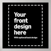 Ihr Design hier Poster (Vorne)