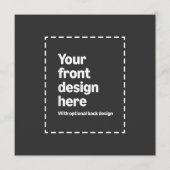 Ihr Design hier Programm (Vorderseite)