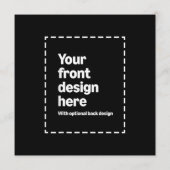 Ihr Design hier Programm (Rückseite)