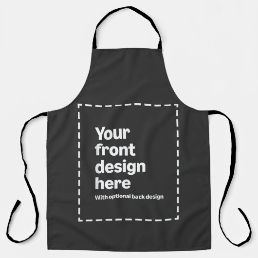 Ihr Design hier Schürze (Vorderseite)