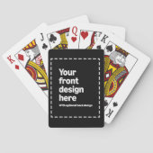 Ihr Design hier Spielkarten (Rückseite)
