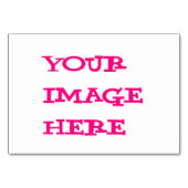 Ihr Design hier Table Card Tischnummer (Vorderseite)