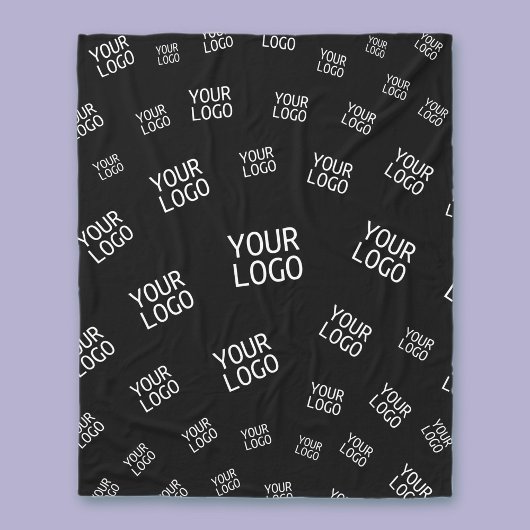 Ihr Design, Ihr Foto oder Ihr Firmenlogo zufällig Fleecedecke
