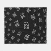 Ihr Design, Ihr Foto oder Ihr Firmenlogo zufällig  Fleecedecke (Vorderseite (Horizontal))