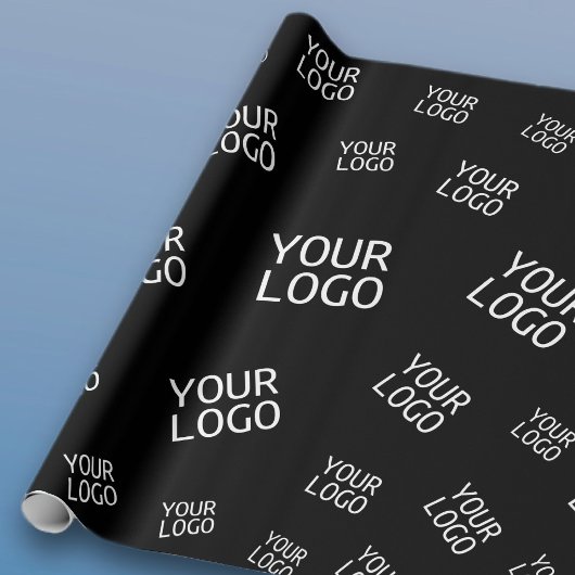 Ihr Design, Ihr Foto oder Ihr Firmenlogo zufällig Geschenkpapier