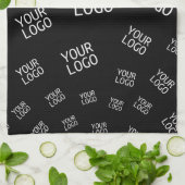 Ihr Design, Ihr Foto oder Ihr Firmenlogo zufällig  Geschirrtuch (Gefaltet)