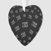 Ihr Design, Ihr Foto oder Ihr Firmenlogo zufällig  Ornament (Vorderseite)