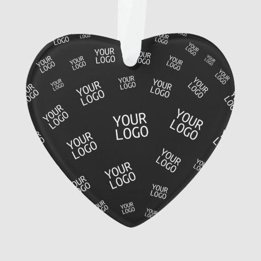 Ihr Design, Ihr Foto oder Ihr Firmenlogo zufällig  Ornament (Rückseite)