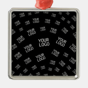 Ihr Design, Ihr Foto oder Ihr Firmenlogo zufällig  Ornament Aus Metall