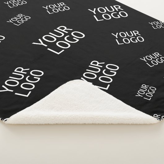 Ihr Design, Ihr Foto oder Ihr Firmenlogo zufällig  Sherpadecke (3/4)