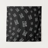 Ihr Design, Ihr Foto oder Ihr Firmenlogo zufällig Wandteppich (Vorderseite (Horizontal))