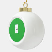 Ihr Design Keramik Kugel-Ornament (Rechts)
