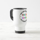 Ihr Design Marken Geschäft Reise Tasse Vorlage (Vorderseite Links)