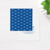 Ihr Design oder Firmenlogo | Blaues Fliesenmuster (Schreibtisch)