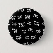 Ihr Design- oder Firmenlogo | Random Platzierung Button (Vorderseite)