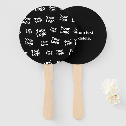 Ihr Design- oder Firmenlogo | Random Platzierung Fächer (Vorne und Hinten)