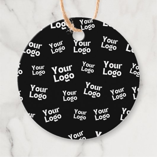 Ihr Design- oder Firmenlogo | Random Platzierung Geschenkanhänger (Vorderseite)