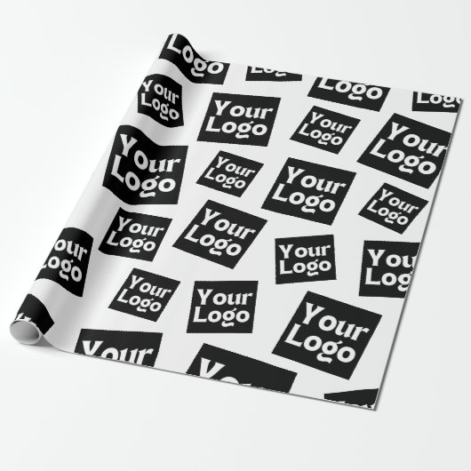 Ihr Design- oder Firmenlogo | Random Platzierung Geschenkpapier (Ungerollt)