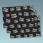 Ihr Design- oder Firmenlogo | Random Platzierung Geschenkpapier Set