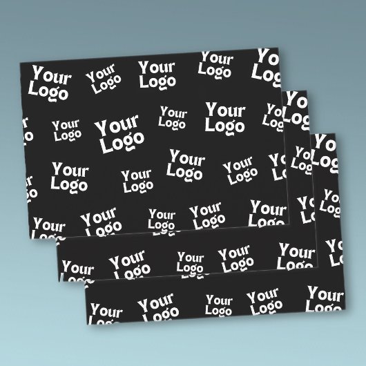 Ihr Design- oder Firmenlogo | Random Platzierung Geschenkpapier Set