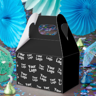Ihr Design- oder Firmenlogo   Random Platzierung Geschenkschachtel