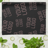 Ihr Design- oder Firmenlogo | Random Platzierung Geschirrtuch (Gefaltet)