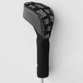 Ihr Design- oder Firmenlogo | Random Platzierung Golf Headcover (angewinkelt)