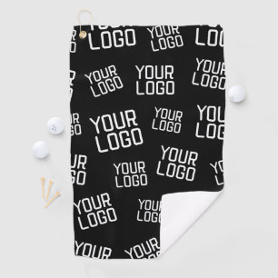 Ihr Design- oder Firmenlogo   Random Platzierung Golfhandtuch