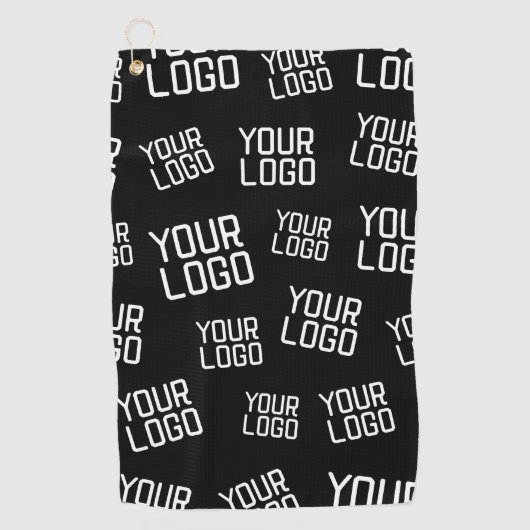 Ihr Design- oder Firmenlogo | Random Platzierung Golfhandtuch (Vorderseite)