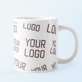 Ihr Design- oder Firmenlogo | Random Platzierung Jumbo-Tasse