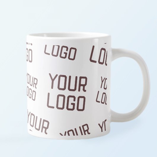 Ihr Design- oder Firmenlogo | Random Platzierung Jumbo-Tasse